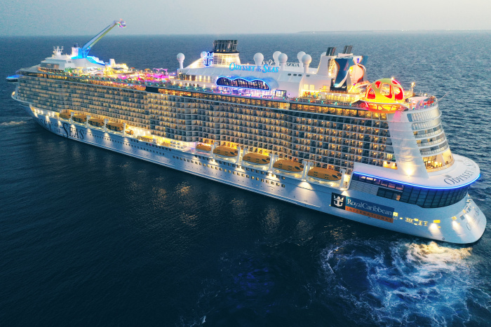 Odyssey of the Seas sailing at sea